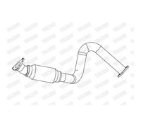 Tubo de escape 10886 WALKER para OPEL CHEVROLET