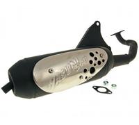 Tubo de escape Yasuni Eco para (Aerox, SR50 etc) Aprilia, Area 51, Gulliver, Rally, Sonic, SR, SR50, Benelli, 491, K2, Naked, Beta, Ark, Chrono, CPI, Bingo, Hussar 10 mm, Popcorn KTM, Go, Quadra, Tempo, Malaguti F12 Phantom, F15 Phantom, F15 Firefox, MBK, Equalis, Evolis, Fizz, Nitro, Mach G, Flipper, Ovetto, PGO, Big Max, G-Max, T-Rex, Revonec, GTX, Rex, Rexy, Silverstreet, Escape, Yamaha Aerox, Axis, Jog R, RR, Neos, Why 50.