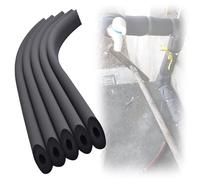 Tubo de espuma aislante de tubería, celda cerrada aislamiento de tuberías de espuma PE anticongelante de 1,8 m multitamaños (10-90 mm de diámetro interior 15/20 mm de espesor)(ID76mm-T20mm-L1.8m)