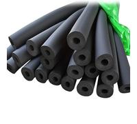 Tubo de espuma aislante for tuberías impermeable, diámetro interior de 7/8" a 4-1/4", tubo de espuma de alta densidad, 1 unidad(ID 3-1/2"xT 25/32")