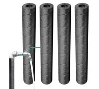Tubo de espuma aislante para tuberías, 4 piezas de fundas de espuma multiusos, protectora de tubos, cojín para mangos de barandilla de jardín, aislador estilo fideos de piscina, para en casa