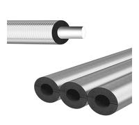 Tubo De Espuma Aislante Para Tuberías Autoadhesivo Coquilla Aislante Para Tuberias Exterior Flexible Tubo De Aislamiento Térmico Coquilla Aislante Aire Acondicionado Espesor 20/30mm(ID27xT20mm)