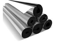 Tubo de Espuma Aislante, Tuberías Espuma de Aislamiento de Tuberías Anticongelante, Manguera Aislante ID 16-219mm para Tuberías Exteriores(ID60mm x TK 30mm x L95cm)