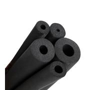 Tubo de espuma con aislamiento térmico, Tubo aislante anticongelante for exteriores, 1,70 m, espuma de celda cerrada, 9,0 mm espesor, negro, varios tamaños(ID3/4"/19.0mm)