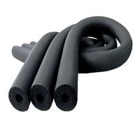 Tubo de espuma de aislamiento de tuberías, Tubo de espuma aislante for tuberías, 1,9 m (6,2 pies), color negro, diámetro interior de 20-76 mm, grosor de 25 mm/30 mm.(32mm,X25mm)