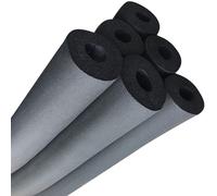 Tubo de espuma de aislamiento de tuberías, Tubo de espuma aislante for tuberías, color negro, 1,8 m de largo, varios tamaños(19mm*9mm*1.8m)