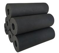 tubo de espuma de tungsteno aislado, Tubo aislante de espuma de polietileno de 1,8 m y 9 mm de grosor, color negro(16mm)