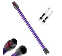 Tubo de Extensión compatible con Dyson V7 V8 V10 V11 V15, Tubo Telescópico Rígido para Aspiradora Dyson, Barra Extensible con Cepillos 2 en 1, Accesorio Aspiradora, Morado