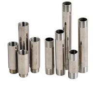 Tubo de extensión con rosca macho-hembra de 1/2", longitud de 1-50 cm, conector de acero inoxidable 304 for riego de jardín, junta de ducha de 1/1,5/2/3/4/5-50 cm.(Male Thread 70mm)