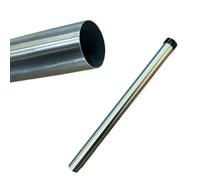 Tubo de extensión de acero inoxidable de 32 mm para aspiradoras Nilfisk serie VP100 y 200, resistente, ligero, ajuste sin costuras