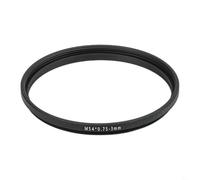 Tubo de extensión de aluminio M54x0.75 diseñado para optimización de enfoque trasero en aplicaciones de imágenes astronómicas con aplanadores de campo y enfocadores (M54 x 0.75-3 mm)