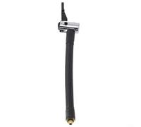 Tubo de extensión de bomba de aire con adaptador de cobre, manguera de 15 cm para neumáticos de bicicleta, motocicleta, coche, boquilla de alta presión de 300 PSI con portabrocas de bloqueo de 90