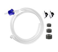 Tubo de extensión de dispensador de jabón de Fregadero, Debajo del Kit de Tubo de extensión de jabón de mostrador | Manguera de dispensador de para Platos con válvula de retención,Manguera de co