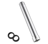 Tubo de extensión de ducha de acero inoxidable, alargador de ducha, mezclador de latón, duradero, moderno y elegante