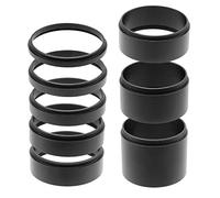 Tubo de extensión de telescopio astronómico T2, tubo de extensión M42 x 0,75, longitud del kit 3/5/7/10/12/15/20/30 mm (8 piezas)