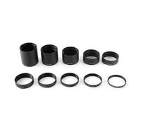 Tubo de extensión de telescopio M48 x 0,75 mm for astrofotografía 3/5/7/10/12/15/20/30/40/50 mm(1 Kit-10pcs)