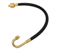 Tubo de extensión de válvula de goma de 340 mm para camiones | Construcción de goma robusta, resistente al desgaste, 340 mm de longitud, evita fugas de aire, uso