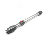 Tubo De Extensión De Varilla Telescópica,Compatible Con Dyson V7 V8 V10 V11 V15,Accesorios De Herramienta De Extensión De Aspiradora De Mano(Silvery)