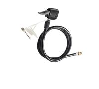 Tubo de extensión del inflador: manguera flexible para válvula de aire, adaptador ďe longitud đe bomba d́e neumáticos, conector d̄e boquilla , línea dé inflado resistente a fugas, accesorio pa