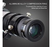 Tubo de Extensión del Telescopio Anillo Adaptador en T Anillo Adaptador de Cámara Material de Aleación de Aluminio Rosca M42x0.75 Adaptador en T de Conversión de 0.75 a 1.25