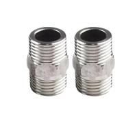 Tubo De Extensión Manguera Ducha 1/2 ", Extensor Universal, Accesorios Baño For Duchas DIY, Baños Al Aire Libre(2PCS)