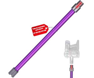 Tubo de Extensión Rígido Compatible con Dyson V11 V15 V10 V8 V7, Varilla de Aluminio con Conexión de Liberación Rápida, 72 cm - Morado