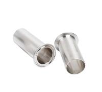 Tubo de Extensión Tri-Clamp Acero Inoxidable 304, Longitud 100 mm, OD 19-102 mm, Pulido Sanitario, Accesorio Alimentario para Cervecería Caseira - 1 PC(63mm x K77.5)