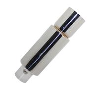 Tubo De Extremo Escape Salida Doble Directo Plata Tubo De Escape Universal Para Coche Silenciador Tubo De Cola Extremo De 51 57 63 Mm Extremo De 76Mm(012 Silver 57mm)