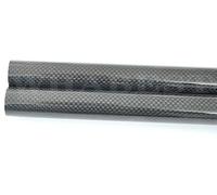 Tubo de fibra de carbono 3K de 16 mm de diámetro exterior x 14 mm de diámetro interior x 1000 mm, ideal for brazos y alas de drones UAV y aplicaciones de cuadricópteros y hexacópteros.