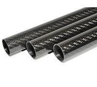 Tubo de fibra de carbono 3K (diámetro exterior: 18 mm x diámetro interior: 14/15/16/17 mm x 1000 mm), ligero y duradero for aviones RC, drones y proyectos de bricolaje.(1pcs 18x16x1000mm Glossy)