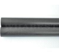 Tubo de fibra de carbono, Carbon Fiber Tube 3K 32mm-114mm OD Multiple Sizes 1000mm For RC Drones Bicycles Robotics Industrial(1PC 28 * 26 * 1000mm Matte)