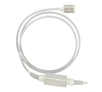 Tubo de filtro de destilador de alcohol de cocina, seguro e inodoro, fácil transferencia, herramienta de elaboración de cerveza (tubo de PP+cabezal de filtro)