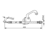 BOSCH 1 987 481 299 Latiguillo de freno