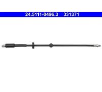 ATE Latiguillo de freno para CITROËN: C3, DS3, C4 Cactus & DS: DS3 & PEUGEOT: 208, 2008 (Ref: 24.5111-0496.3)