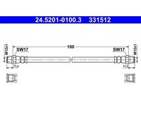 Tubo de freno flexible 24.5201-0100.3 ATE para BMW 8 7 5 5 Touring