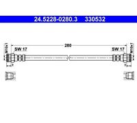 Tubo de freno flexible 24.5228-0280.3 ATE para PEUGEOT ALFA ROMEO