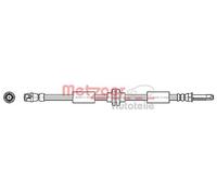 Tubo de freno flexible 4110362 METZGER para VW TRANSPORTER T5 Autobús