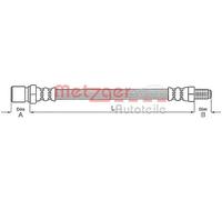 Tubo de freno flexible 4118447 METZGER para FIAT CINQUECENTO SEICENTO / 600