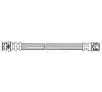 Tubo de freno flexible con rosca interna 25.041 QUICK BRAKE para OPEL RENAULT