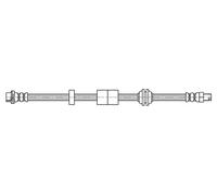 Tubo de freno flexible con rosca interna 32.814 QUICK BRAKE para VOLVO S40 II