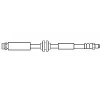 Tubo de freno flexible con rosca interna 32.833 QUICK BRAKE para FORD KUGA I