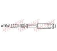 Tubo de freno flexible con rosca interna 37.918 QUICK BRAKE para FORD MAZDA