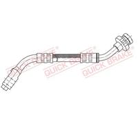 Tubo de freno flexible con rosca interna 50.023 QUICK BRAKE para NISSAN FORD