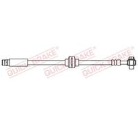 Tubo de freno flexible con rosca interna 50.205X QUICK BRAKE para OPEL CHEVROLET