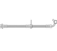 Tubo de freno flexible con rosca interna 50.740 QUICK BRAKE para HONDA CR-V III