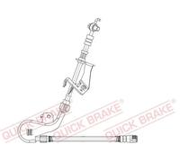 QUICK BRAKE 58.875X Latiguillo de freno