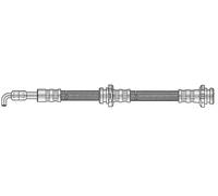 Tubo de freno flexible con rosca interna 58.990 QUICK BRAKE para OPEL FRONTERA B