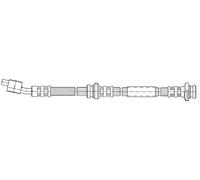 Tubo de freno flexible con rosca interna 59.906 QUICK BRAKE para NISSAN