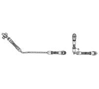 Tubo de freno flexible con rosca interna 59.942X QUICK BRAKE para BMW X5
