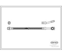 CORTECO Latiguillo de freno para OPEL: Corsa, Combo, Tigra & VAUXHALL: Corsa, Tigra (Ref: 19030328)